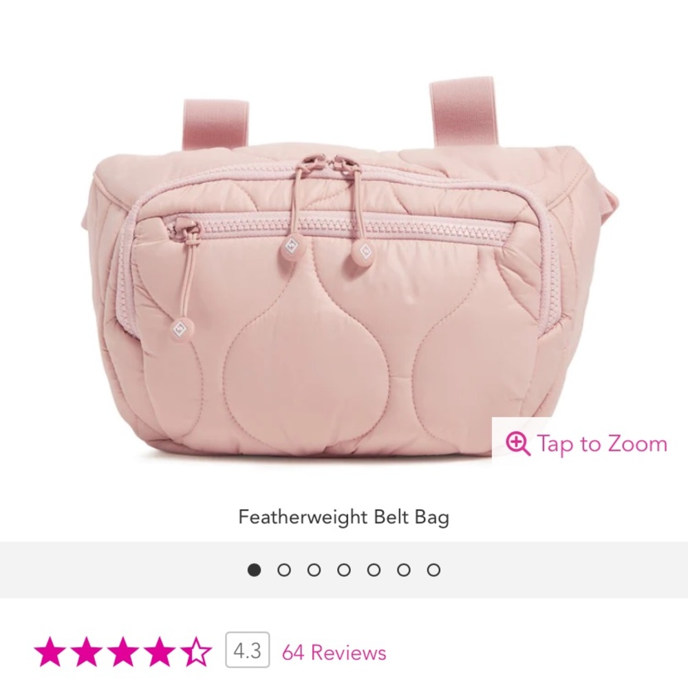 Vera Bradley NWT Featherweight Belt Bag